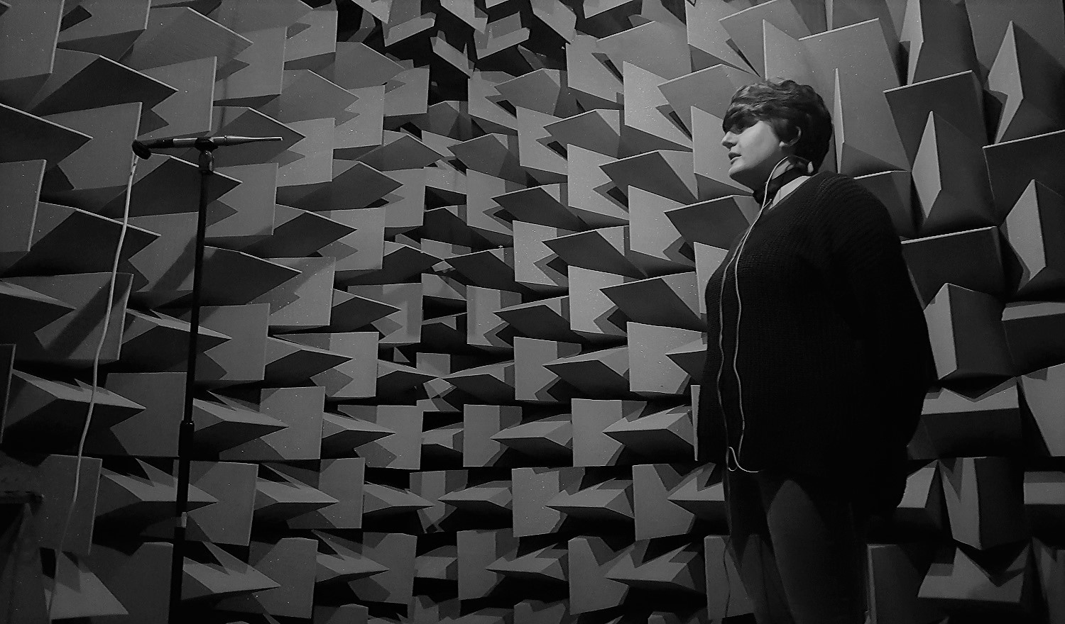 Singer in Anechoic Chamber